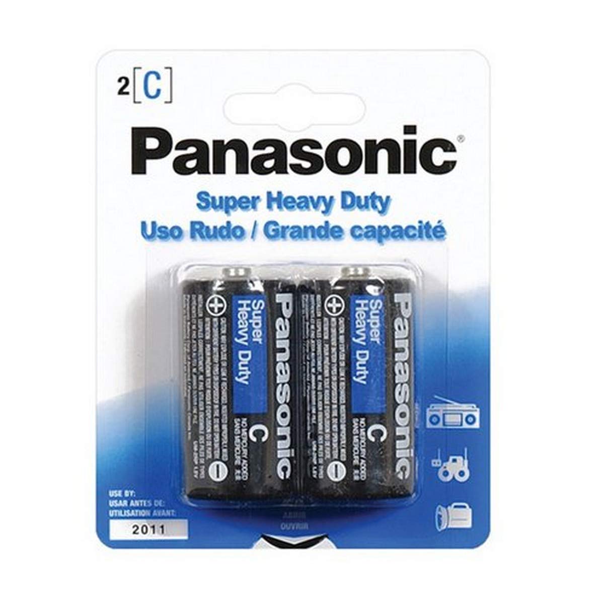 Panasonic C-2 Super Heavy Duty Batteries