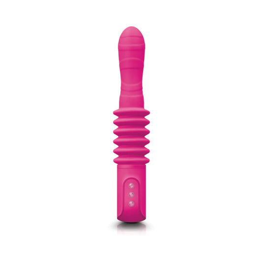 Inya Deep Stroker Pink Thrusting Vibrator